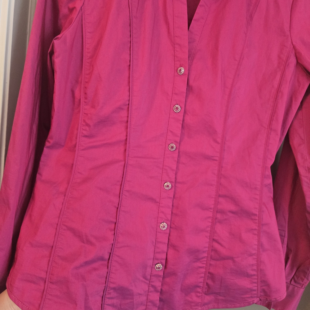 Pink Button-Up Shirt - Picture 3 of 6